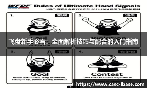 飞盘新手必看：全面解析技巧与配合的入门指南