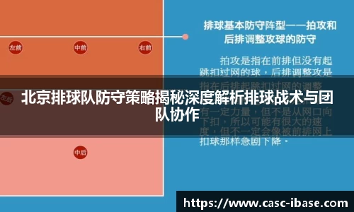 北京排球队防守策略揭秘深度解析排球战术与团队协作